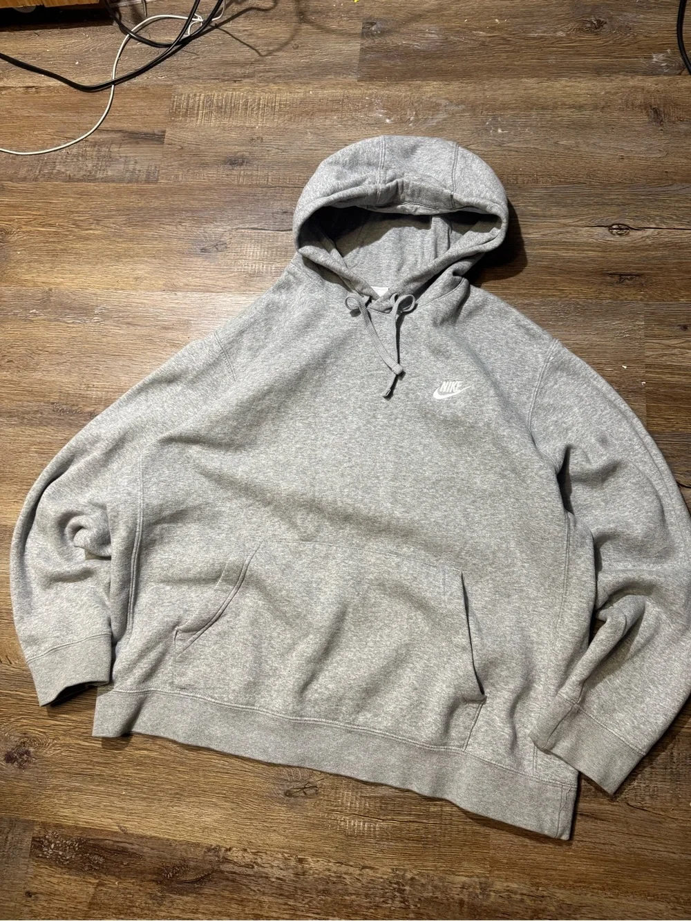 Nike Gray Heather Pullover Hoodie